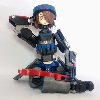 Bộ kit chuyển đổi cyborg MK2 cho Dummy 13