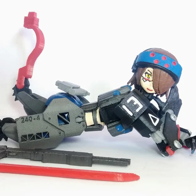 Bộ kit chuyển đổi cyborg MK2 cho Dummy 13 - Image 2