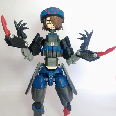 Bộ kit chuyển đổi cyborg MK2 cho Dummy 13