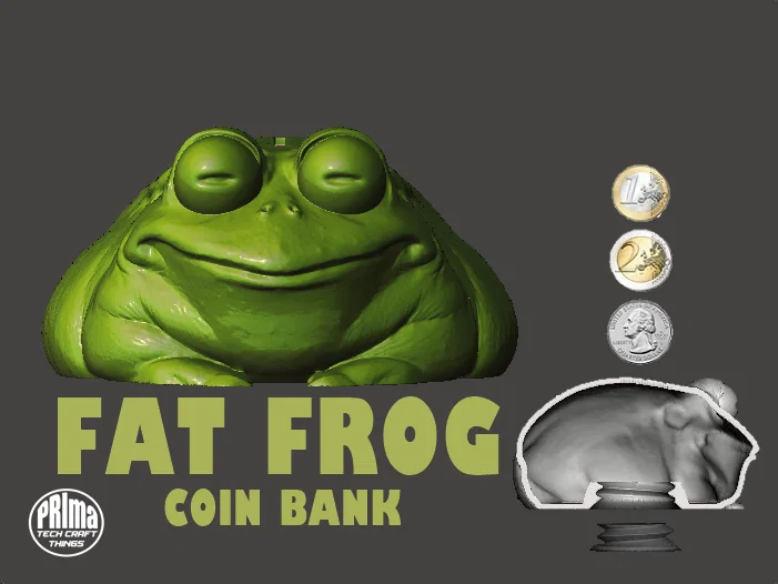 Chú Ếch Mập (Fat Frog) - Ống Heo Tiết Kiệm - Image 1