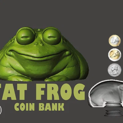 Chú Ếch Mập (Fat Frog) - Ống Heo Tiết Kiệm