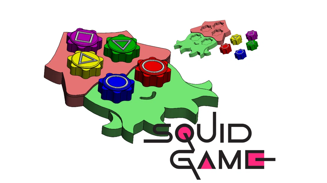 SQUID GAME 2 - GONGGI: MÔ HÌNH IN 3D CHUẨN PHIM - Image 1