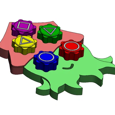 SQUID GAME 2 - GONGGI: MÔ HÌNH IN 3D CHUẨN PHIM