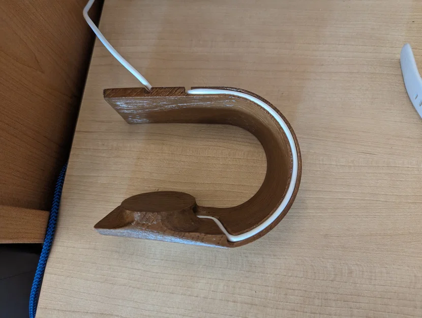 Đế sạc Pixel Watch 2 giả vân gỗ - Image 4