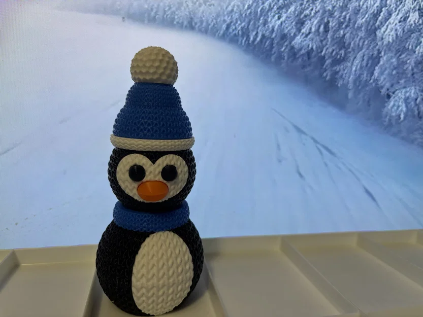 Mô hình chim cánh cụt đan len lắp ráp - Image 4