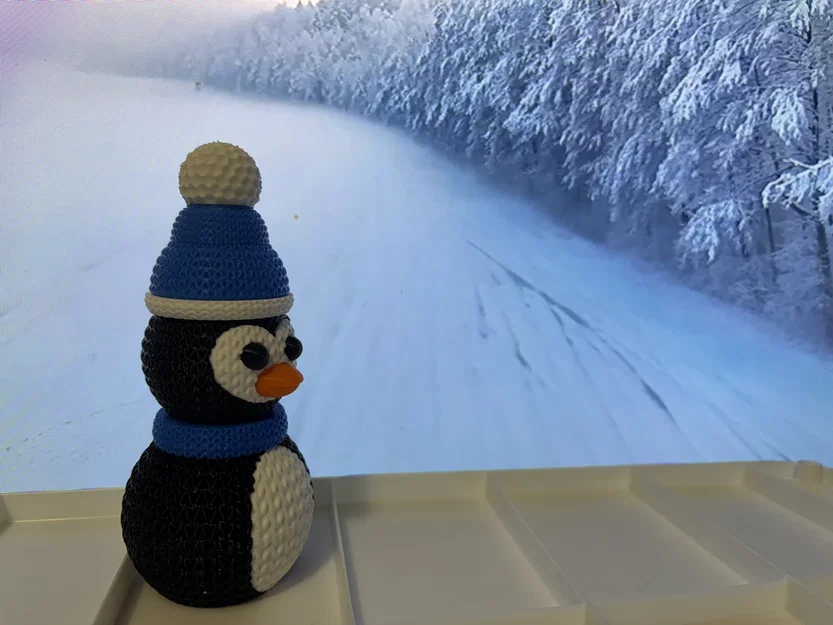 Mô hình chim cánh cụt đan len lắp ráp - Image 5