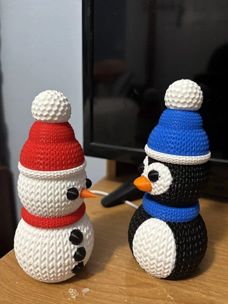 Mô hình chim cánh cụt đan len lắp ráp - Image 6