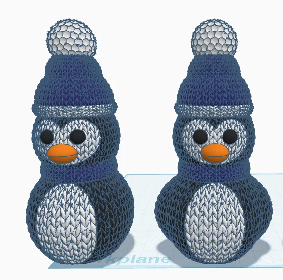 Mô hình chim cánh cụt đan len lắp ráp - Image 13