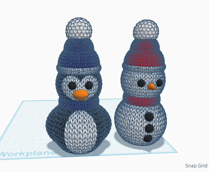 Mô hình chim cánh cụt đan len lắp ráp - Image 14