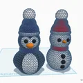 Mô hình chim cánh cụt đan len lắp ráp - Thumbnail 14