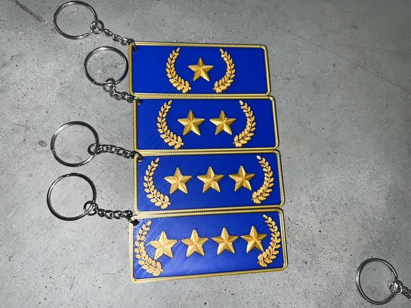 Móc khóa cấp bậc Gold Nova CSGO & CS2 in 3D độc đáo - Image 2