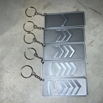 Móc khóa xếp hạng Bạc (Silver) cho CSGO và CS2