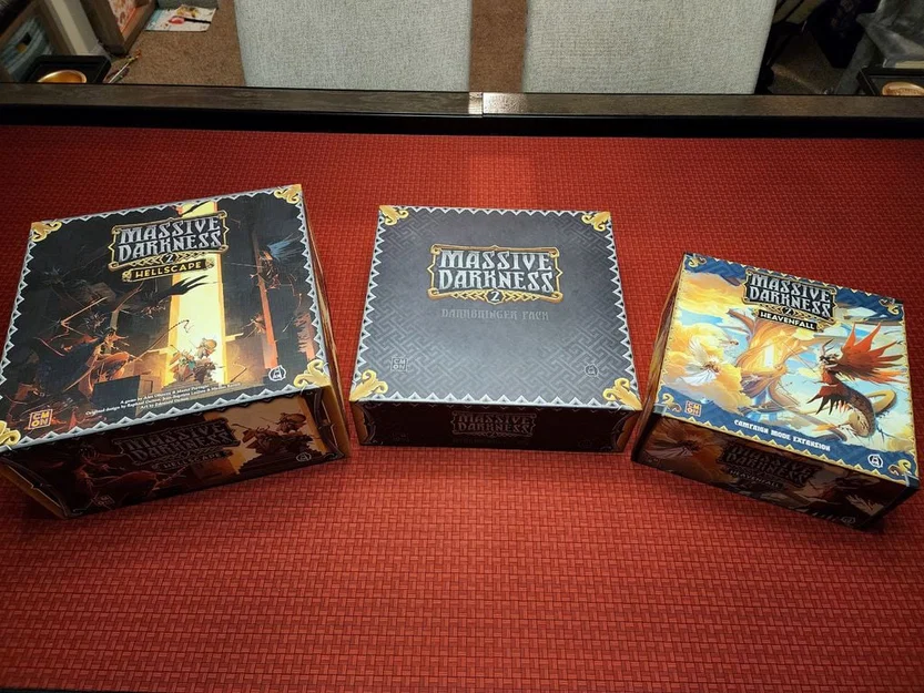 Massive Darkness 2 insert - Heavenfall Pledge Kickstarter Edition - Remix - Image 1