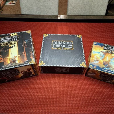 Massive Darkness 2 insert - Heavenfall Pledge Kickstarter Edition - Remix