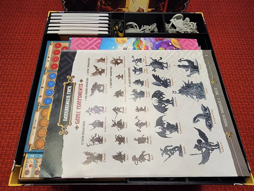 Massive Darkness 2 insert - Heavenfall Pledge Kickstarter Edition - Remix - Image 2