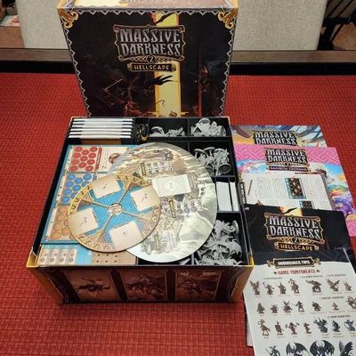 Massive Darkness 2 insert - Heavenfall Pledge Kickstarter Edition - Remix