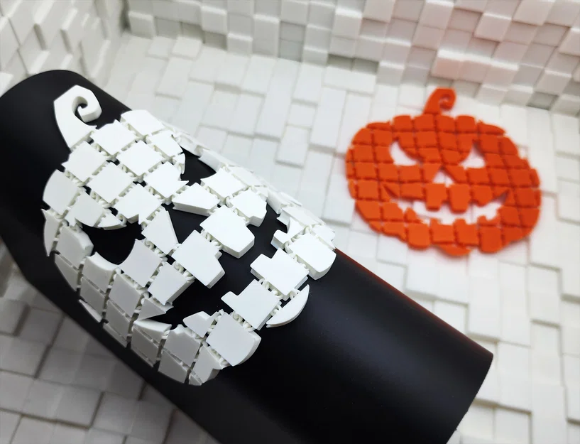 Jack-o-Lantern - Mẫu Vải Linh Hoạt Chủ Đề Halloween - Image 2