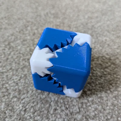 Khối Bánh Răng Bo Tròn (Rounded Gear Cube)