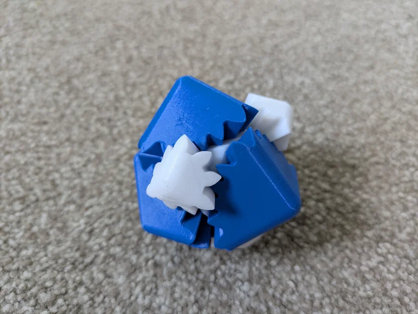 Khối Bánh Răng Bo Tròn (Rounded Gear Cube) - Image 2