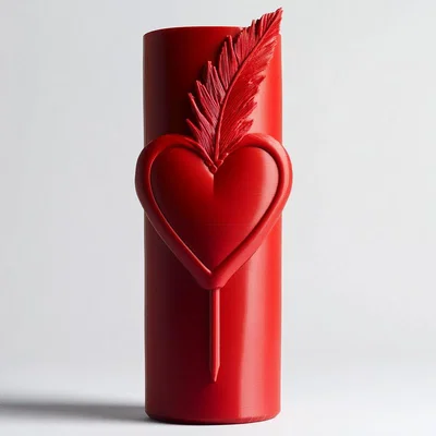 Bình Hoa Heart & Feather Vase