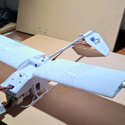 Mô hình máy bay VTOL hai cánh quạt Visvalk VTOL