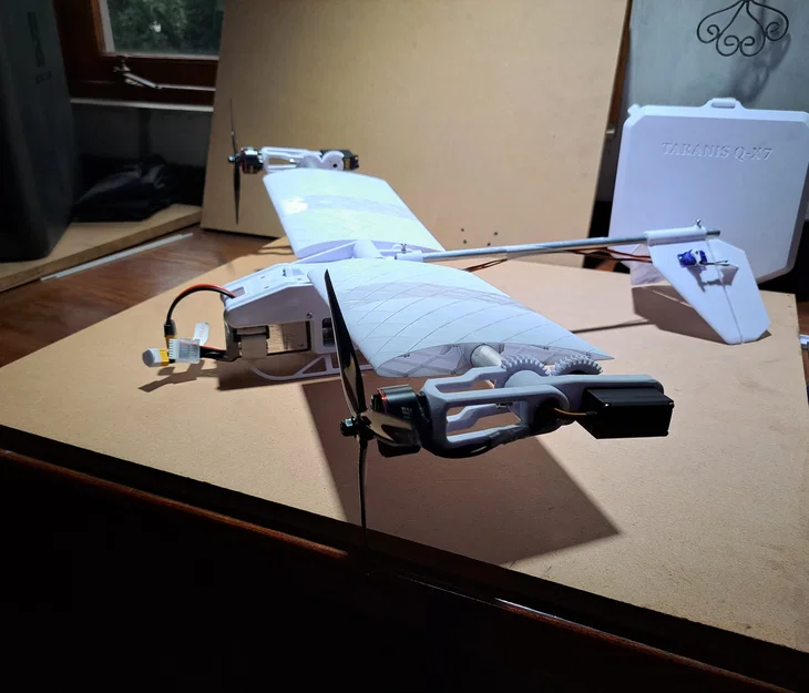 Mô hình máy bay VTOL hai cánh quạt Visvalk VTOL - Image 2