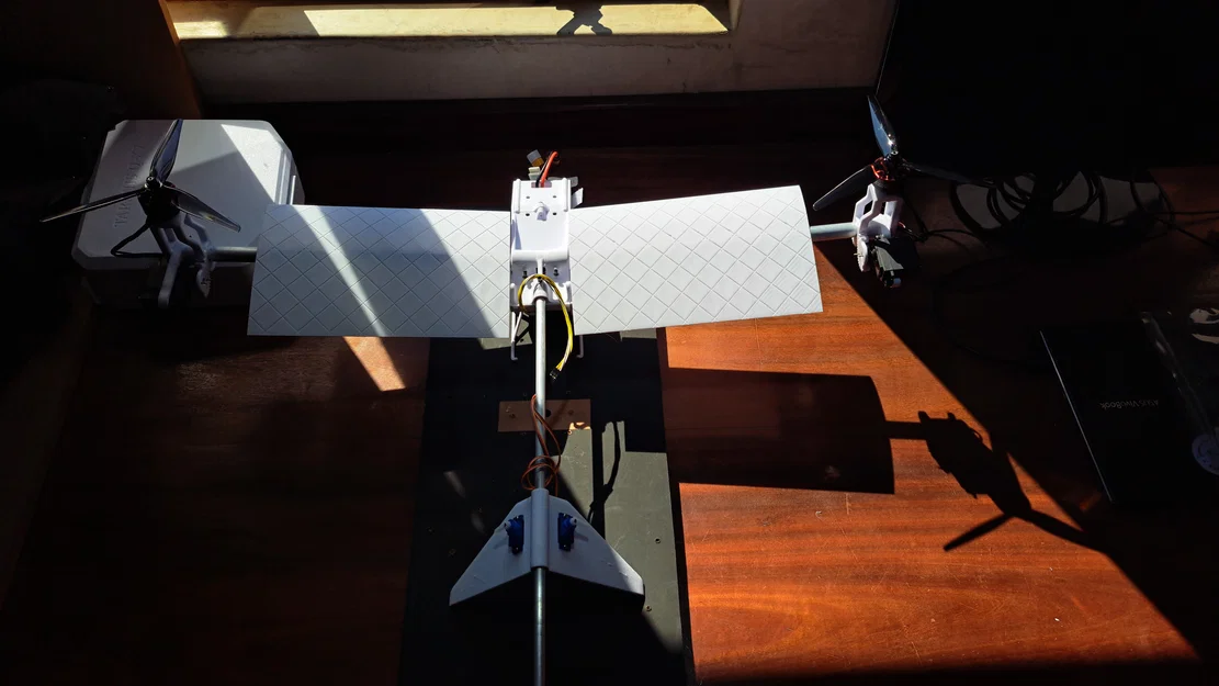 Mô hình máy bay VTOL hai cánh quạt Visvalk VTOL - Image 4