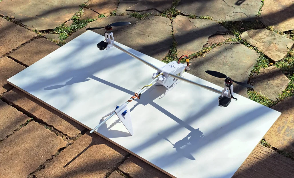 Mô hình máy bay VTOL hai cánh quạt Visvalk VTOL - Image 5