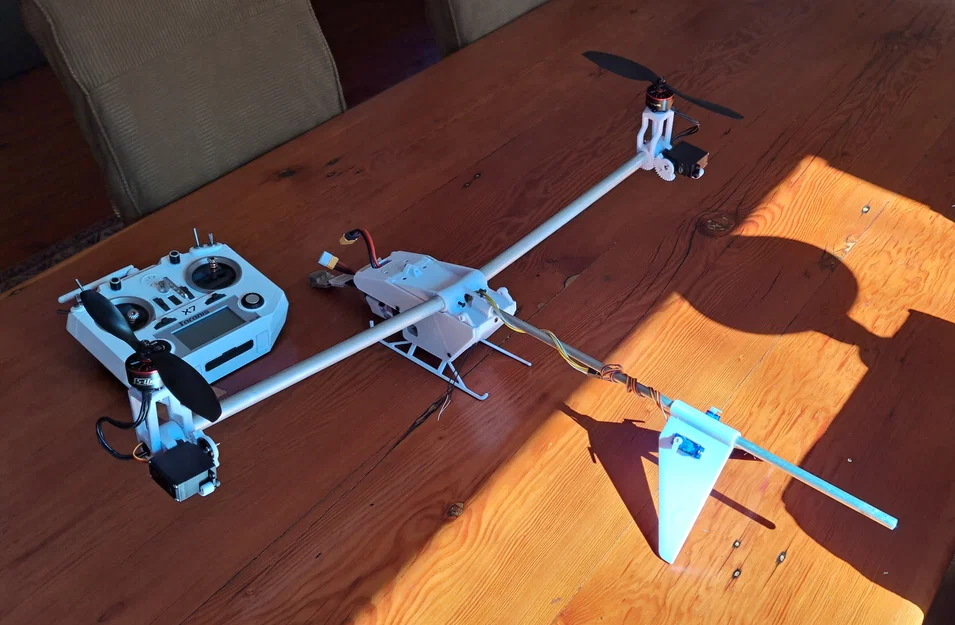 Mô hình máy bay VTOL hai cánh quạt Visvalk VTOL - Image 6