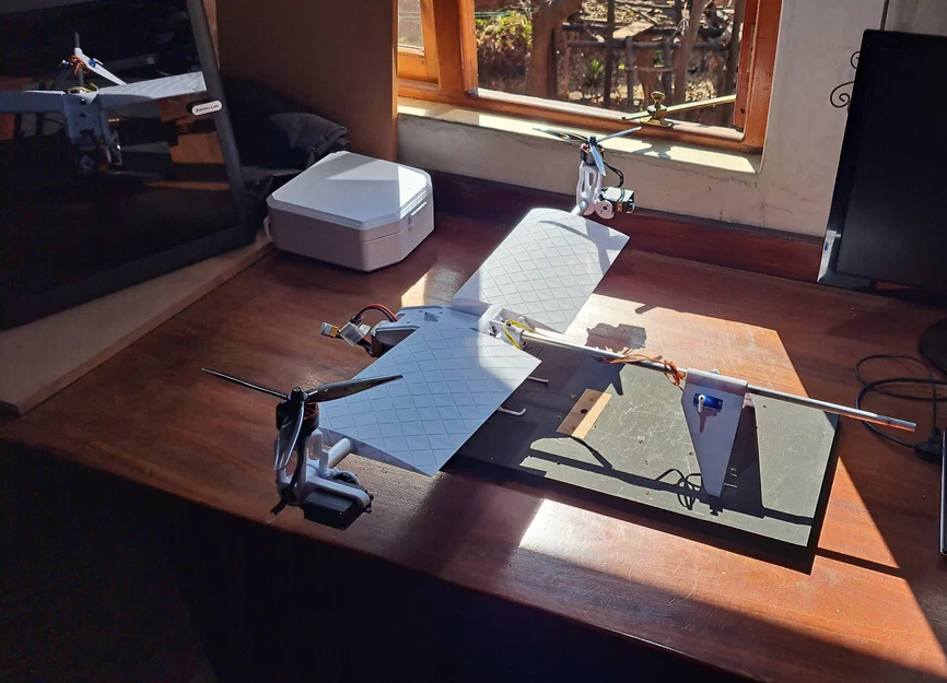 Mô hình máy bay VTOL hai cánh quạt Visvalk VTOL - Image 7