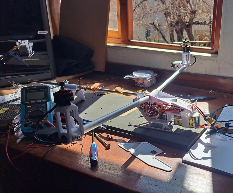 Mô hình máy bay VTOL hai cánh quạt Visvalk VTOL - Image 8