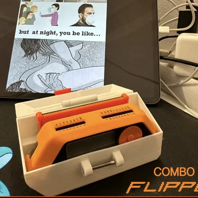 Hộp đựng bảo vệ cho Flipper Zero và WiFi Module (Case 3D)
