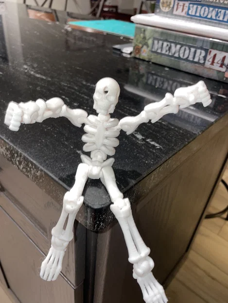 Mô hình bộ xương Flexi Skeleton khớp nối linh hoạt in 3D - Image 2