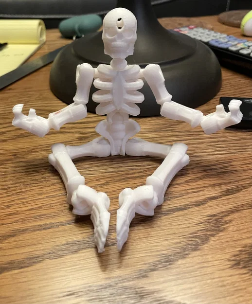 Mô hình bộ xương Flexi Skeleton khớp nối linh hoạt in 3D - Image 4