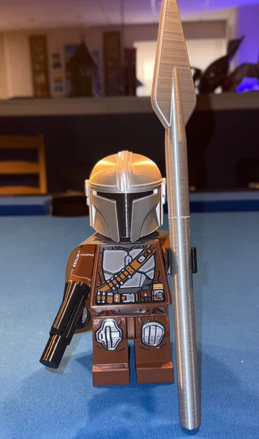 Star Wars The Mandalorian Brick MegaFigure (Tỷ lệ 5:1) - Image 1