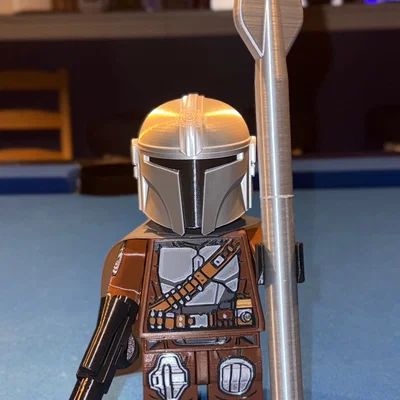 Star Wars The Mandalorian Brick MegaFigure (Tỷ lệ 5:1)