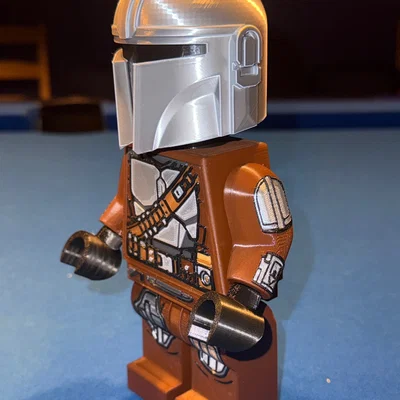Star Wars The Mandalorian Brick MegaFigure (Tỷ lệ 5:1)