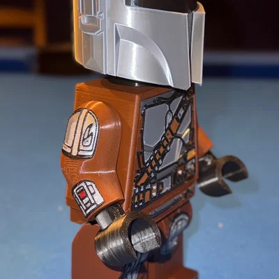 Star Wars The Mandalorian Brick MegaFigure (Tỷ lệ 5:1)
