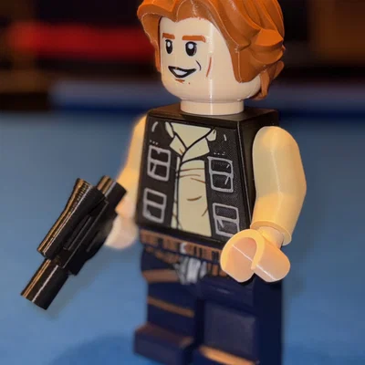 Mô hình Han Solo Brick MegaFigure (Tỉ lệ 5:1)