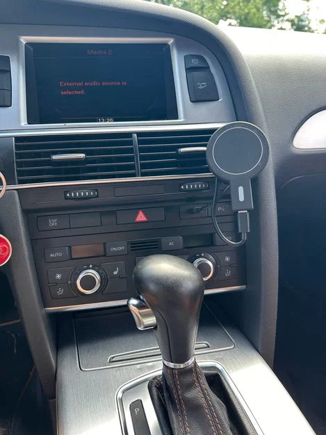 Nắp che nút chờ tích hợp cổng USB-C cho Audi A6 C6 - Image 4