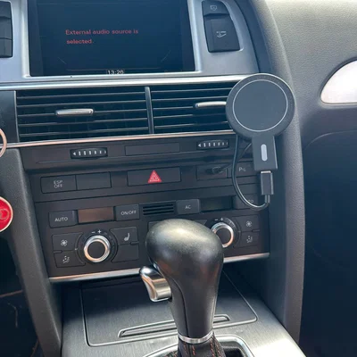 Nắp che nút chờ tích hợp cổng USB-C cho Audi A6 C6