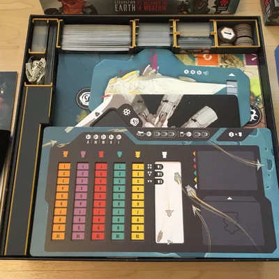 Bộ khay đựng (Organizer) cho game Excavation Earth kèm bản mở rộng - Bản Remix