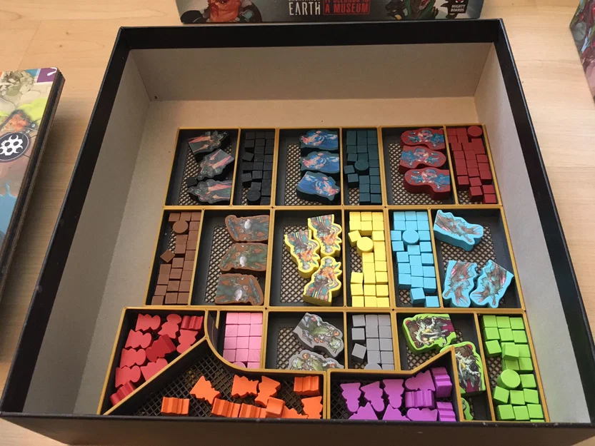Bộ khay đựng (Organizer) cho game Excavation Earth kèm bản mở rộng - Bản Remix - Image 7