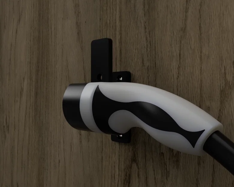 Giá treo cáp sạc EV Type 2 đơn giản - Image 2