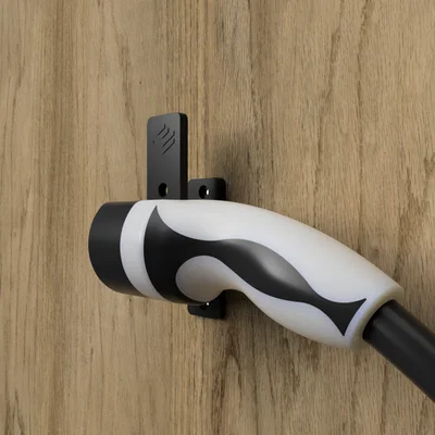 Giá treo cáp sạc EV Type 2 đơn giản