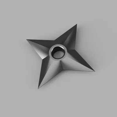 Mô hình phi tiêu Shuriken - Naruto