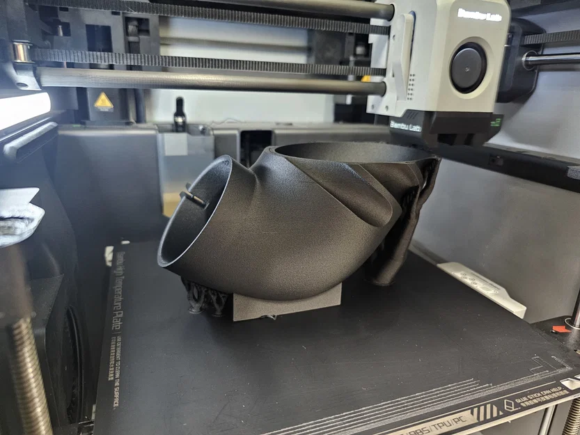 Bộ chuyển đổi ống dẫn khí 90 độ sang 100mm cho xTool P2S - Image 2