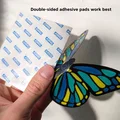 Butterfly Stained Glass - Mô hình trang trí kính màu 3D - Thumbnail 6