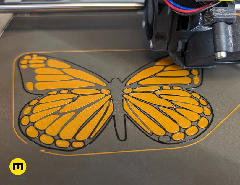 Butterfly Stained Glass - Mô hình trang trí kính màu 3D - Image 11