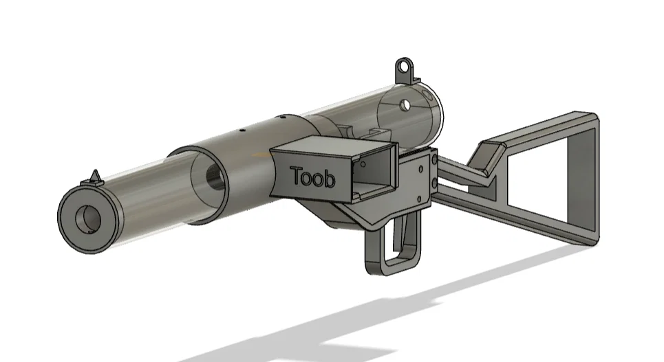 Toob HPA Nerf Blaster - Thiết kế lấy cảm hứng từ Sten Gun - Image 1